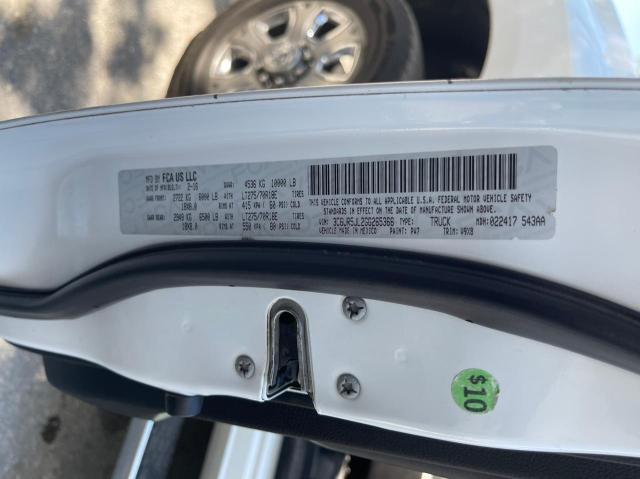 3C6UR5JL2GG265366 - 2016 RAM 2500 SLT 白色 照片 10