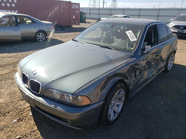 WBADT43473G034198 - 2003 BMW 525 I AUTOMATIC GRAY photo 2