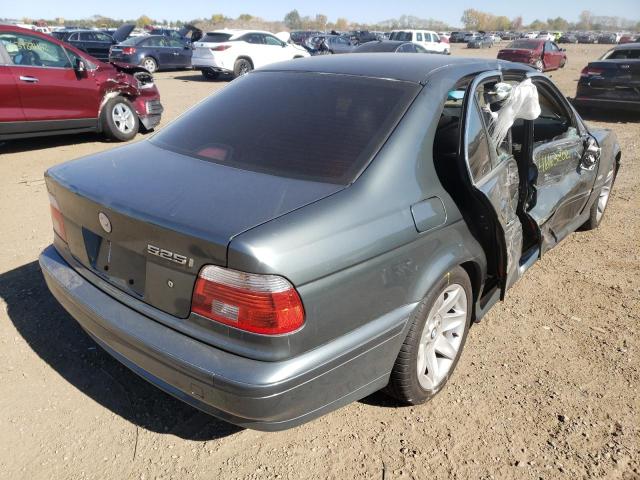WBADT43473G034198 - 2003 BMW 525 I AUTOMATIC GRAY photo 4
