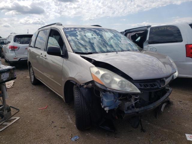 5TDZK23C48S154772 - 2008 TOYOTA SIENNA CE BEIGE photo 1