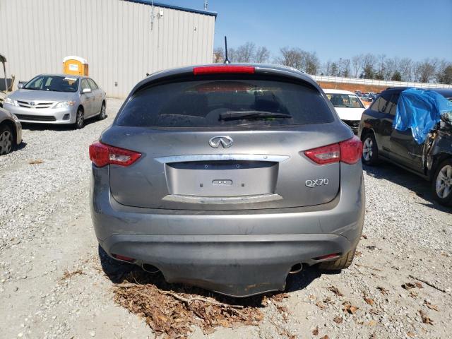 JN8CS1MWXHM414729 - 2017 INFINITI QX70 GRAY photo 6