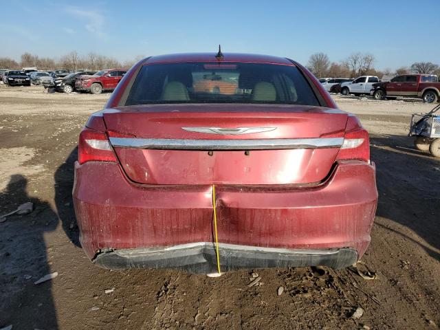 1C3BC4FB0BN545920 - 2011 CHRYSLER 200 LX RED photo 6