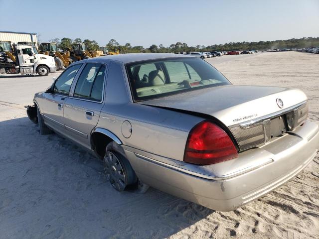 2MEHM75V37X605256 - 2007 MERCURY GRAND MARQ LS GRAY photo 2