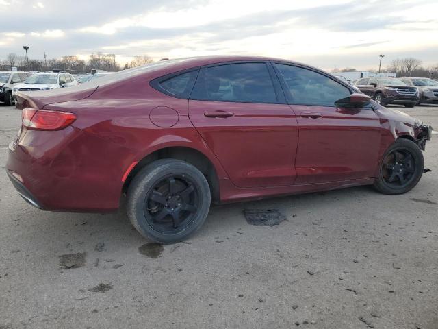 1C3CCCBB3FN565962 - 2015 CHRYSLER 200 S BURGUNDY photo 3