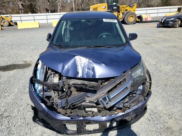 2HKRM3H36EH546064 - 2014 HONDA CR-V LX BLUE photo 5