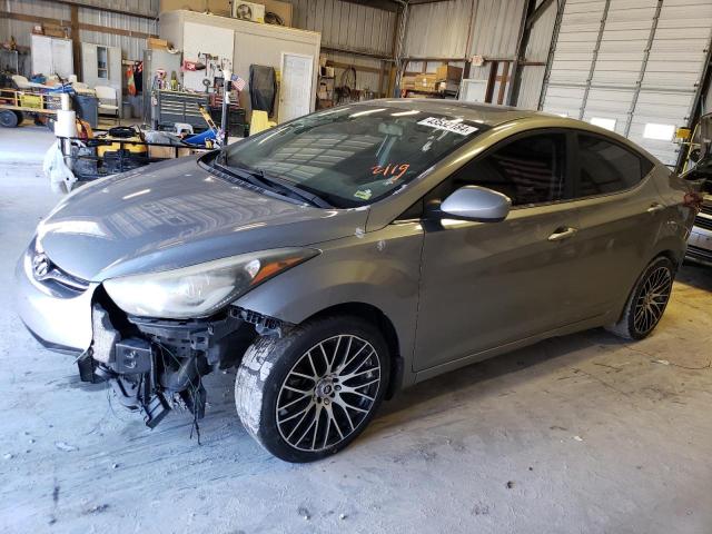 KMHDH4AEXFU393286 - 2015 HYUNDAI ELANTRA SE GRAY photo 1