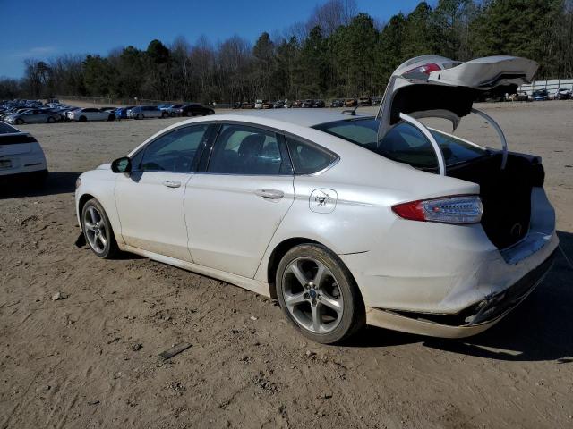 3FA6P0H71ER165799 - 2014 FORD FUSION SE WHITE photo 2