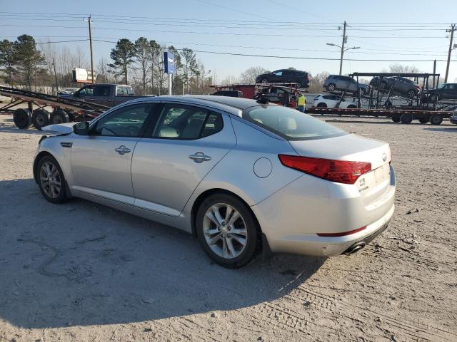 5XXGN4A72DG225222 - 2013 KIA OPTIMA EX SILVER photo 2