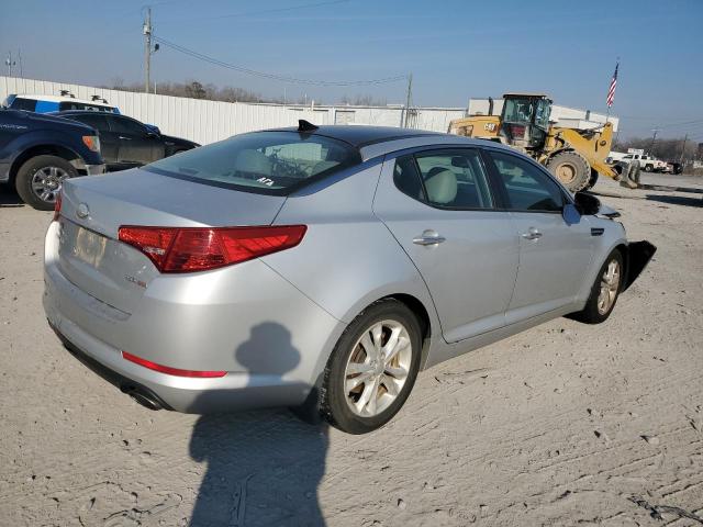 5XXGN4A72DG225222 - 2013 KIA OPTIMA EX SILVER photo 3