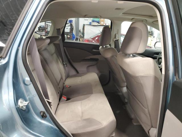 2HKRM4H54EH130490 - 2014 HONDA CR-V EX TEAL photo 11