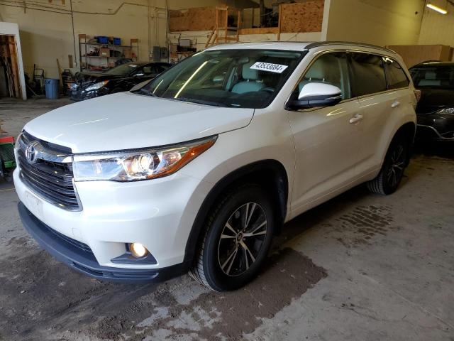 2016 TOYOTA HIGHLANDER XLE, 