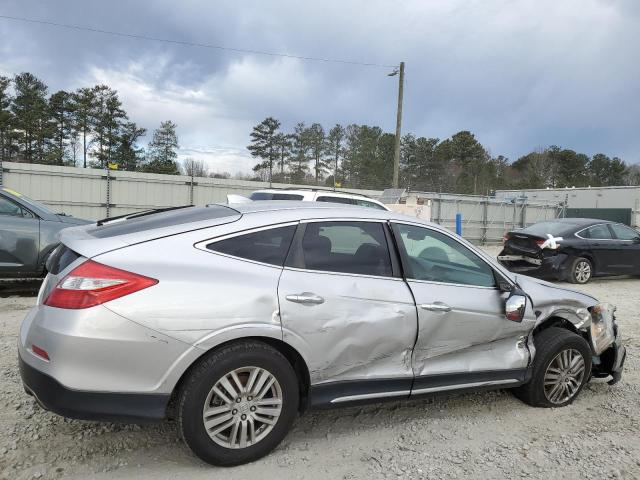 5J6TF3H31DL005556 - 2013 HONDA CROSSTOUR EX SILVER photo 3