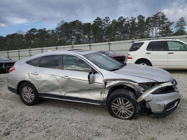 5J6TF3H31DL005556 - 2013 HONDA CROSSTOUR EX SILVER photo 4