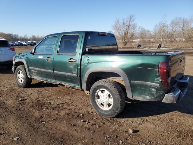 1GCDT136X58136269 - 2005 CHEVROLET COLORADO GREEN photo 2