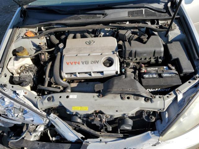 4T1BF30K54U581855 - 2004 TOYOTA CAMRY LE SILVER photo 11