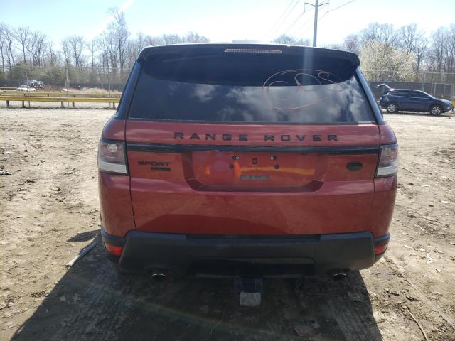 SALWR2WFXEA381759 - 2014 LAND ROVER RANGE ROVE HSE RED photo 6