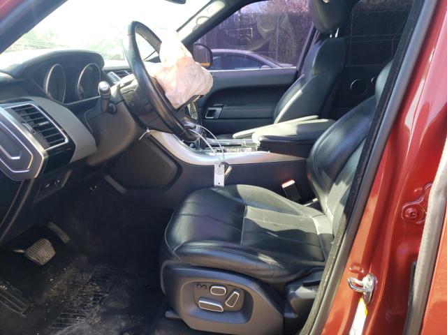 SALWR2WFXEA381759 - 2014 LAND ROVER RANGE ROVE HSE RED photo 7