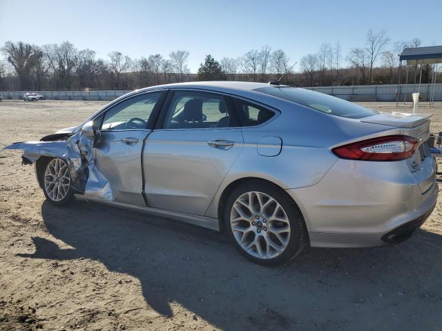 3FA6P0K9XER274658 - 2014 FORD FUSION TITANIUM SILVER photo 2