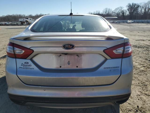 3FA6P0K9XER274658 - 2014 FORD FUSION TITANIUM SILVER photo 6