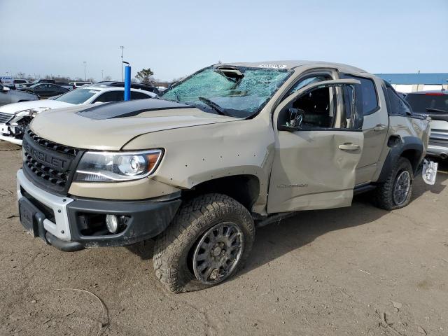 1GCGTEEN2N1208163 - 2022 CHEVROLET COLORADO ZR2 TAN photo 1