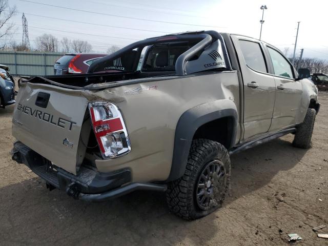 1GCGTEEN2N1208163 - 2022 CHEVROLET COLORADO ZR2 TAN photo 3