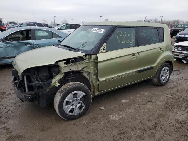 KNDJT2A53C7406724 - 2012 KIA SOUL GREEN photo 1