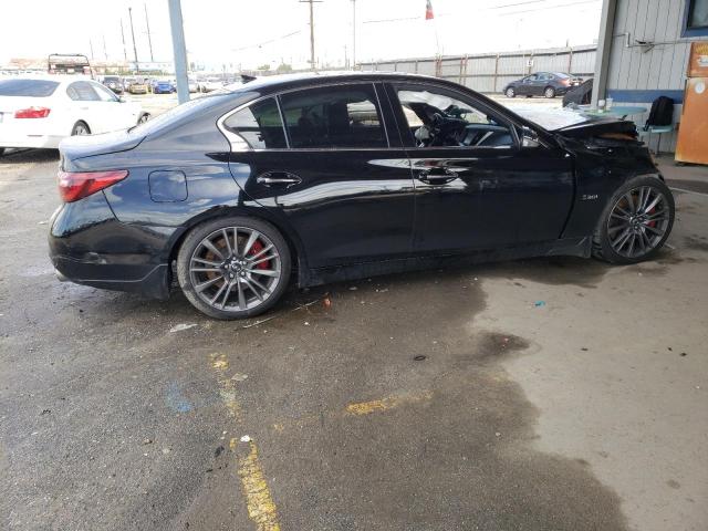 JN1FV7AP8JM640096 - 2018 INFINITI Q50 RED SPORT 400 BLACK photo 3