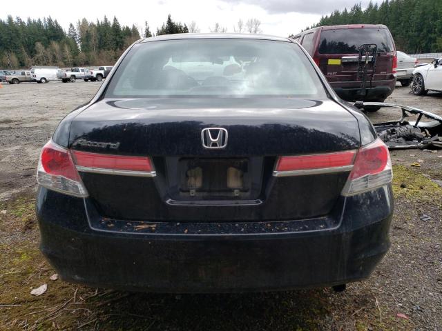 1HGCP2F78BA077612 - 2011 HONDA ACCORD EX BLACK photo 6