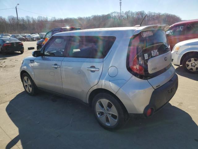 KNDJN2A20F7810214 - 2015 KIA SOUL GRAY photo 2