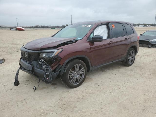 5FNYF7H55LB001855 - 2020 HONDA PASSPORT EXL MAROON photo 1