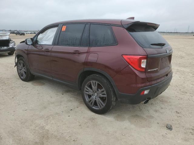 5FNYF7H55LB001855 - 2020 HONDA PASSPORT EXL MAROON photo 2