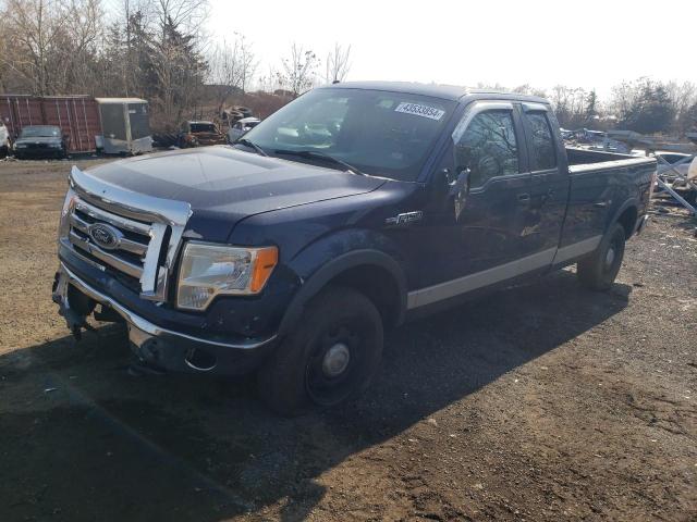 1FTVX1EV4AKB36052 - 2010 FORD F150 SUPER CAB BLUE photo 1