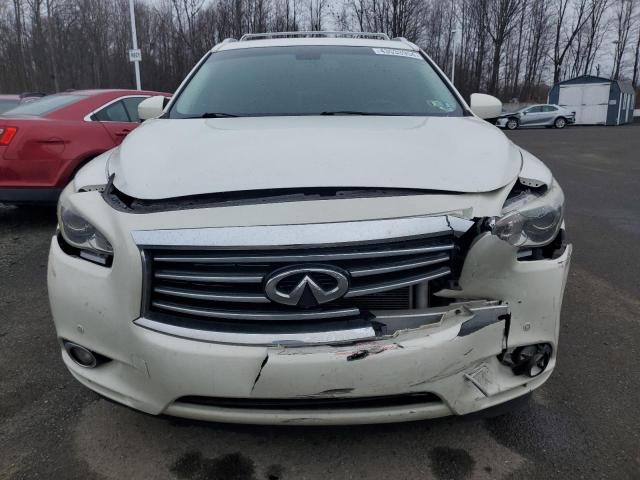 5N1AL0MM0FC525278 - 2015 INFINITI QX60 WHITE photo 5