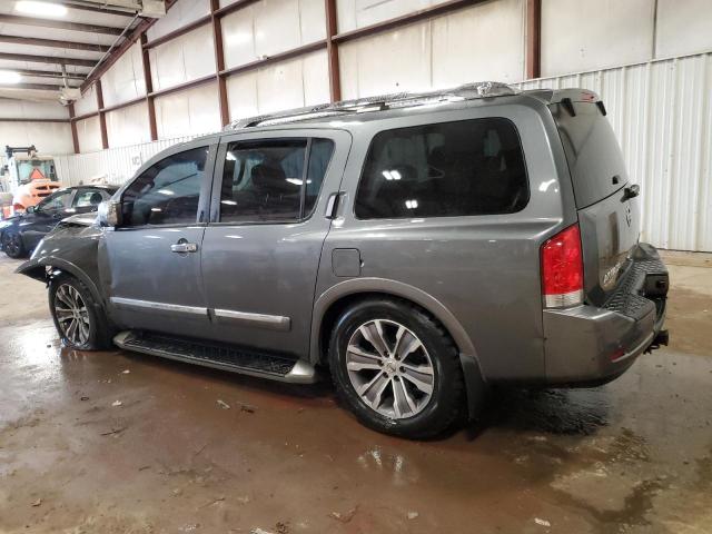 5N1BA0NDXFN618936 - 2015 NISSAN ARMADA SV GRAY photo 2