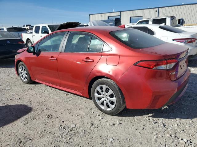 5YFEPRAE3LP004537 - 2020 TOYOTA COROLLA LE RED photo 2