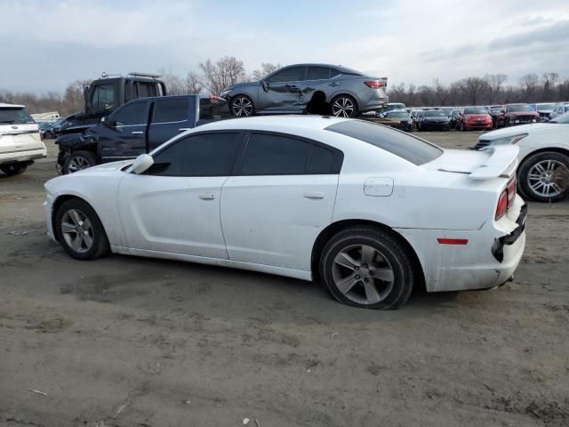 2C3CDXBG5EH169233 - 2014 DODGE CHARGER SE WHITE photo 2