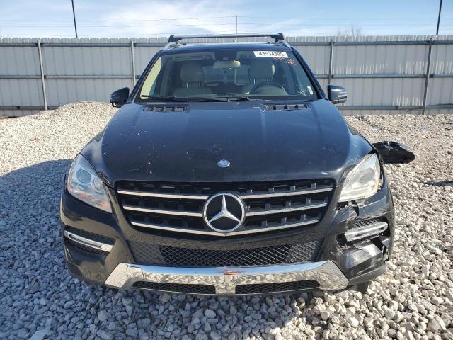 4JGDA5HB1CA031169 - 2012 MERCEDES-BENZ ML 350 4MATIC BLACK photo 5