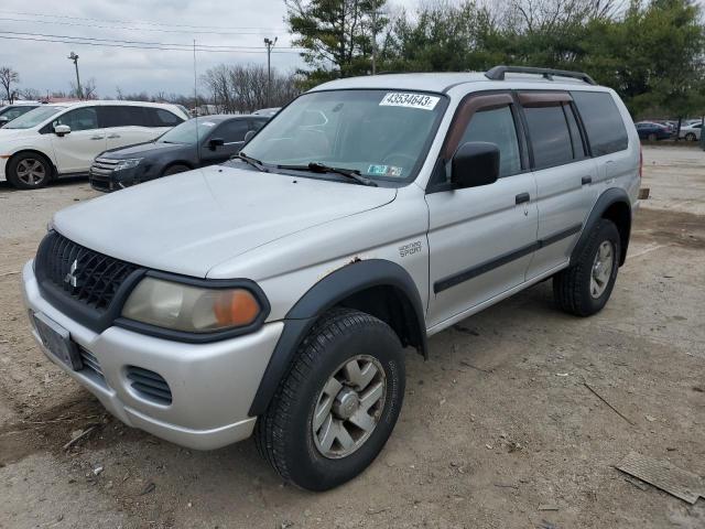 JA4MT21H63J034316 - 2003 MITSUBISHI MONTERO SPORT ES SILVER photo 1