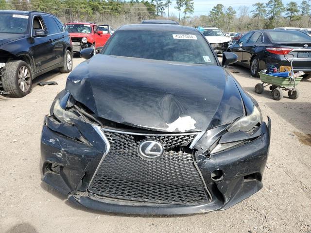 JTHBE1D24E5006582 - 2014 LEXUS IS 350 BLACK photo 5