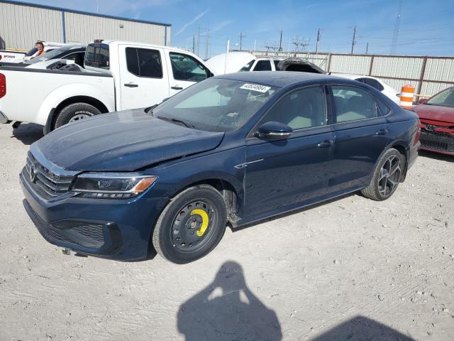 1VWMA7A36MC017564 - 2021 VOLKSWAGEN PASSAT R-LINE Blau Foto 1