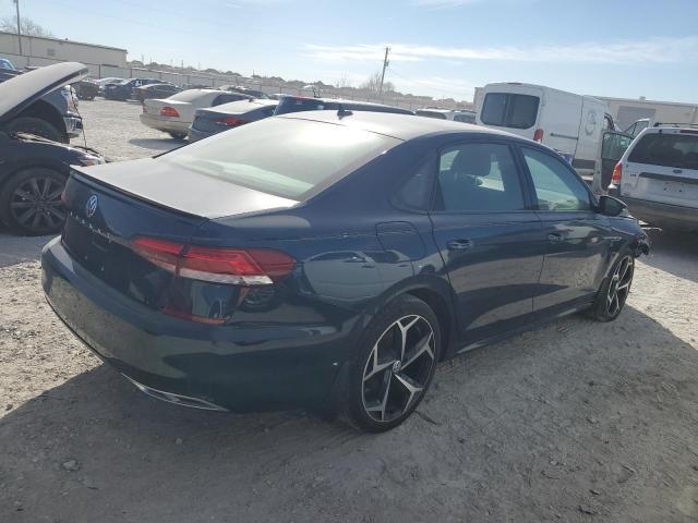 1VWMA7A36MC017564 - 2021 VOLKSWAGEN PASSAT R-LINE Blau Foto 3