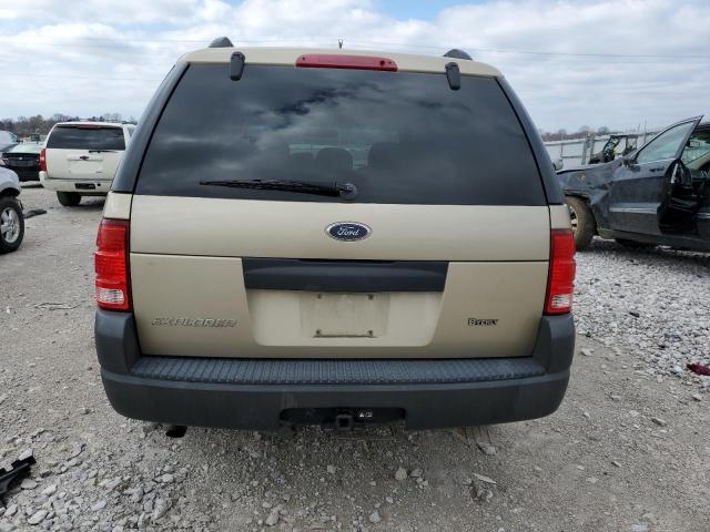 1FMZU62K73UA05962 - 2003 FORD EXPLORER XLS BEIGE photo 6