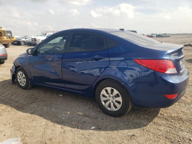 KMHCT4AE2GU062620 - 2016 HYUNDAI ACCENT SE BLUE photo 2