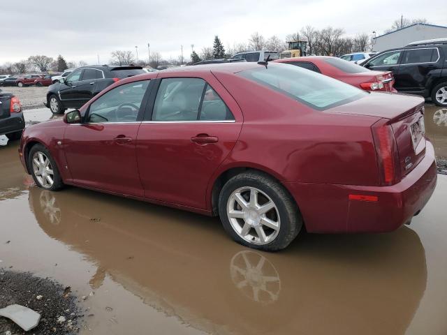 1G6DC67A660215355 - 2006 CADILLAC STS MAROON photo 2