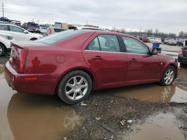 1G6DC67A660215355 - 2006 CADILLAC STS MAROON photo 3