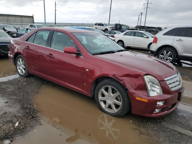 1G6DC67A660215355 - 2006 CADILLAC STS MAROON photo 4