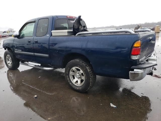 5TBRT34173S370200 - 2003 TOYOTA TUNDRA ACCESS CAB SR5 BLUE photo 2