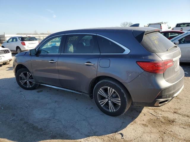 5J8YD4H31HL002879 - 2017 ACURA MDX GRAY photo 2