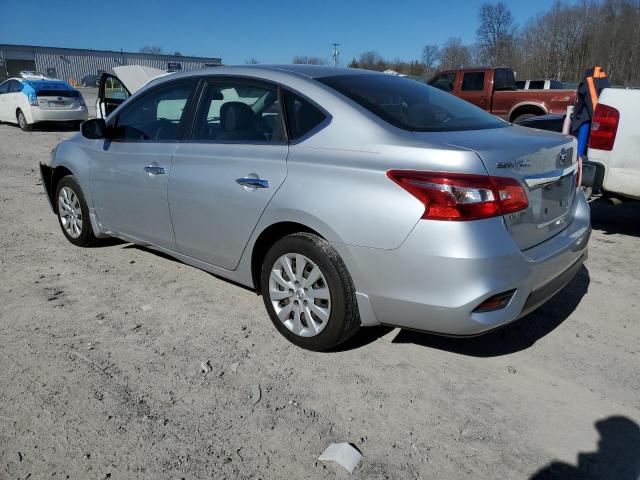 3N1AB7AP3GY274766 - 2016 NISSAN SENTRA S SILVER photo 2