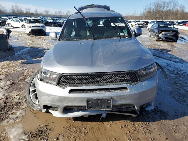 1C4RDJDG1KC633889 - 2019 DODGE DURANGO GT SILVER photo 5